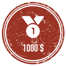 Badge 1 000 $